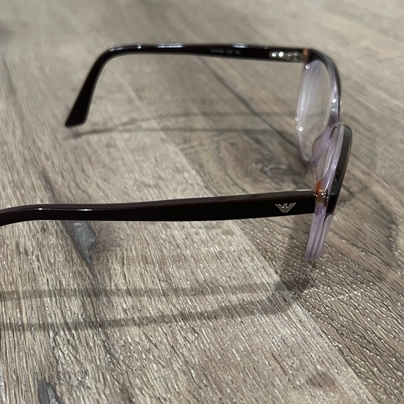 Emporio Armani Black Gradient Made in Italy Frames Glasses Lux Designer - Picture 2 of 8